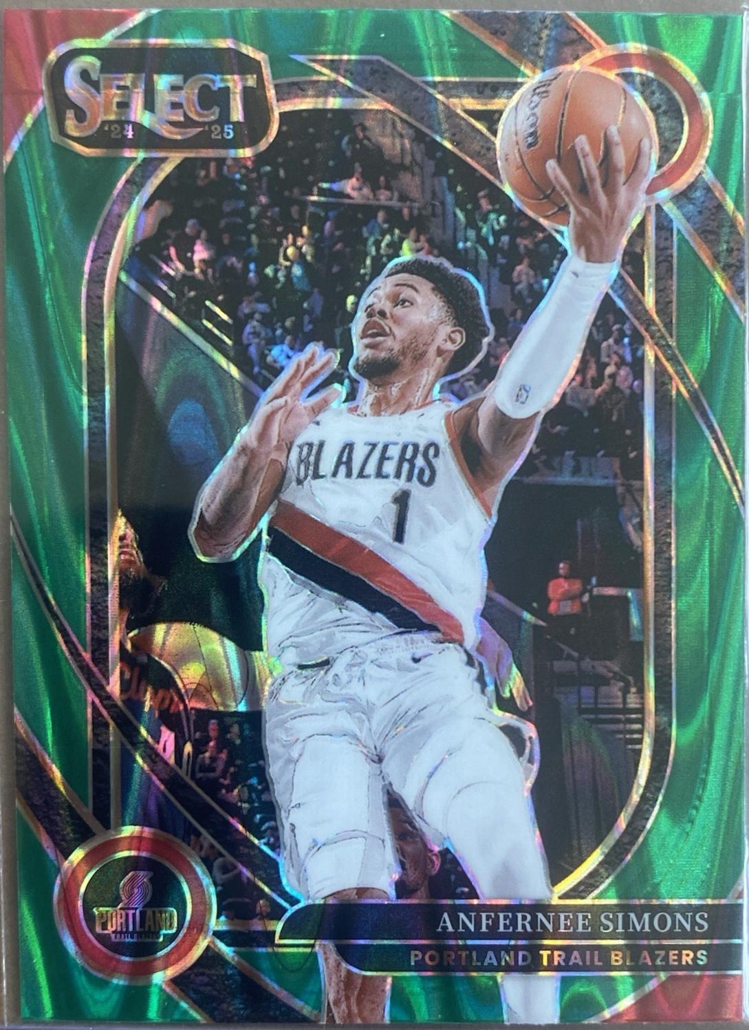 Anfernee Simons [Green Tectonic Prizm] #208