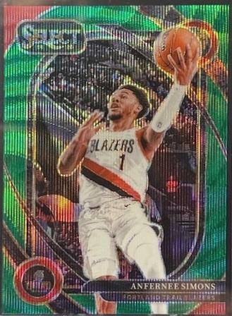 Anfernee Simons [Green Wave Prizm] #208
