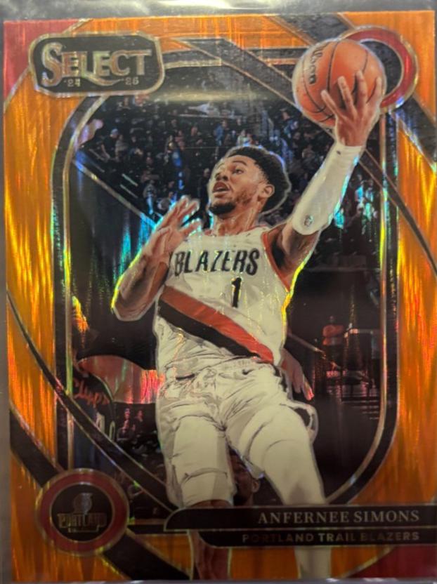 Anfernee Simons [Orange Tectonic Prizm] #208