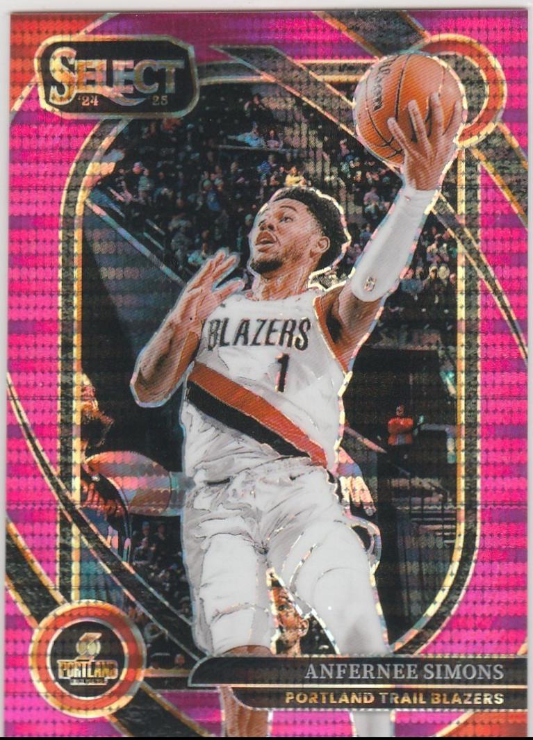 Anfernee Simons [Pink Prizm Marketing] #208
