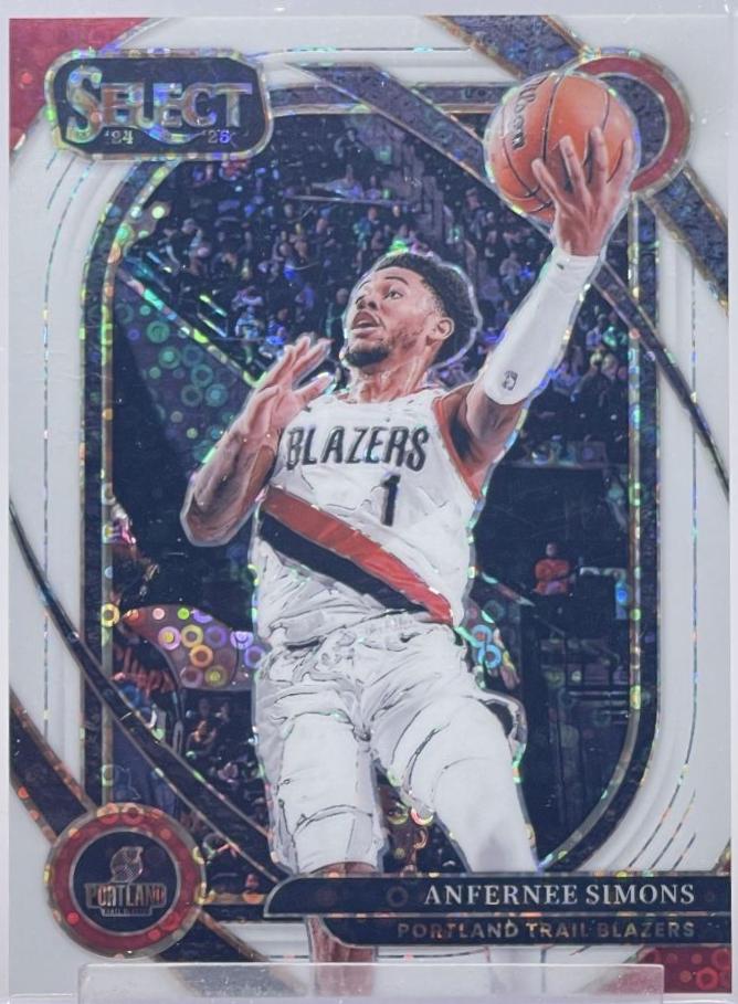 Anfernee Simons [White Disco Prizm] #208