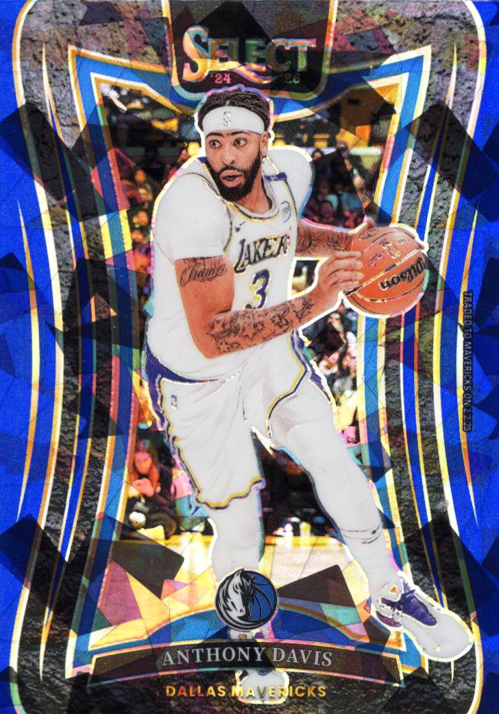 Anthony Davis [Blue Cracked Ice Prizm] #333