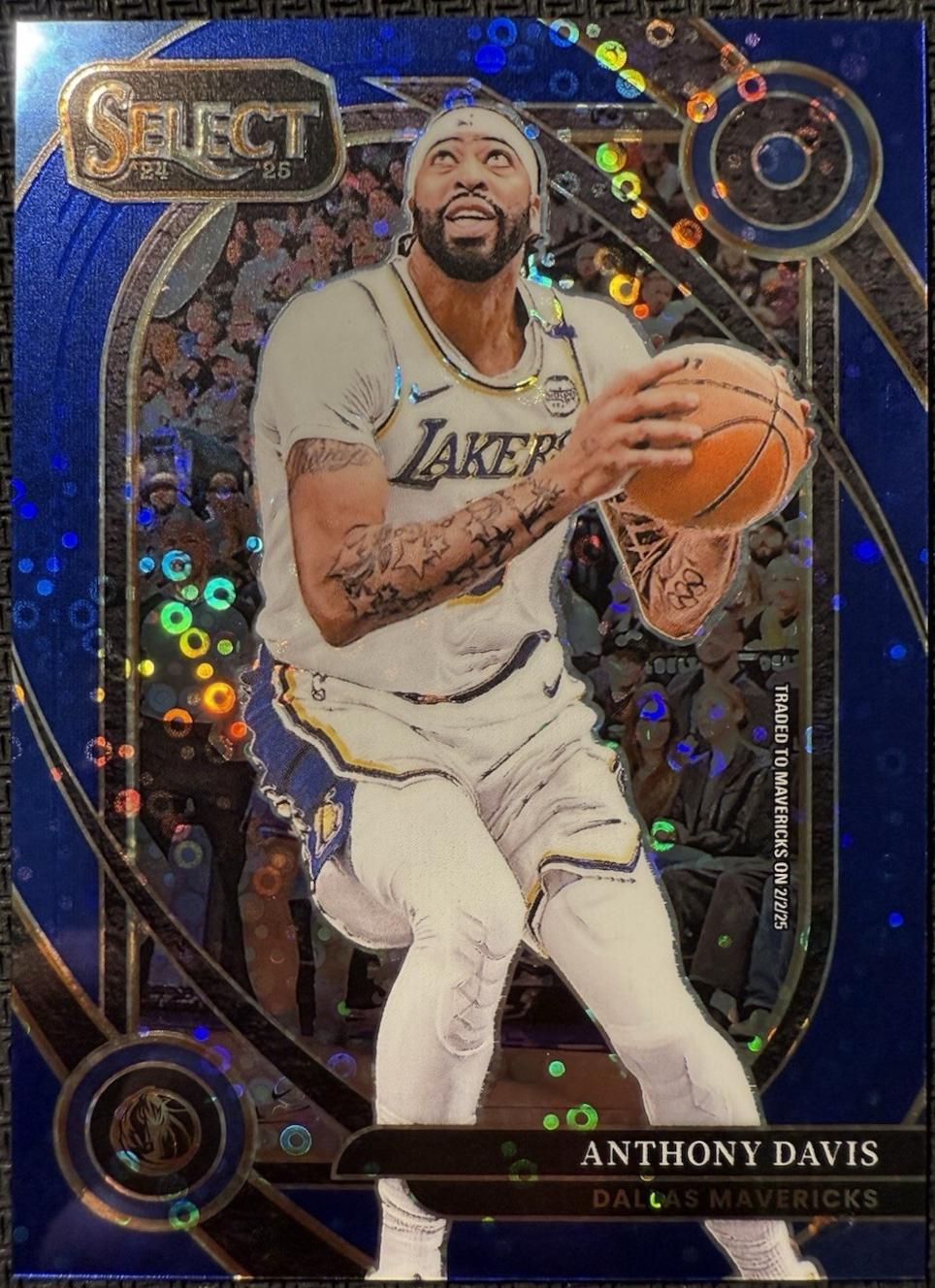 Anthony Davis [Blue Disco Prizm] #214