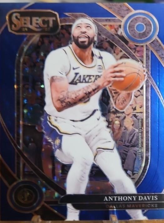 Anthony Davis [Blue Stars Prizm] #214