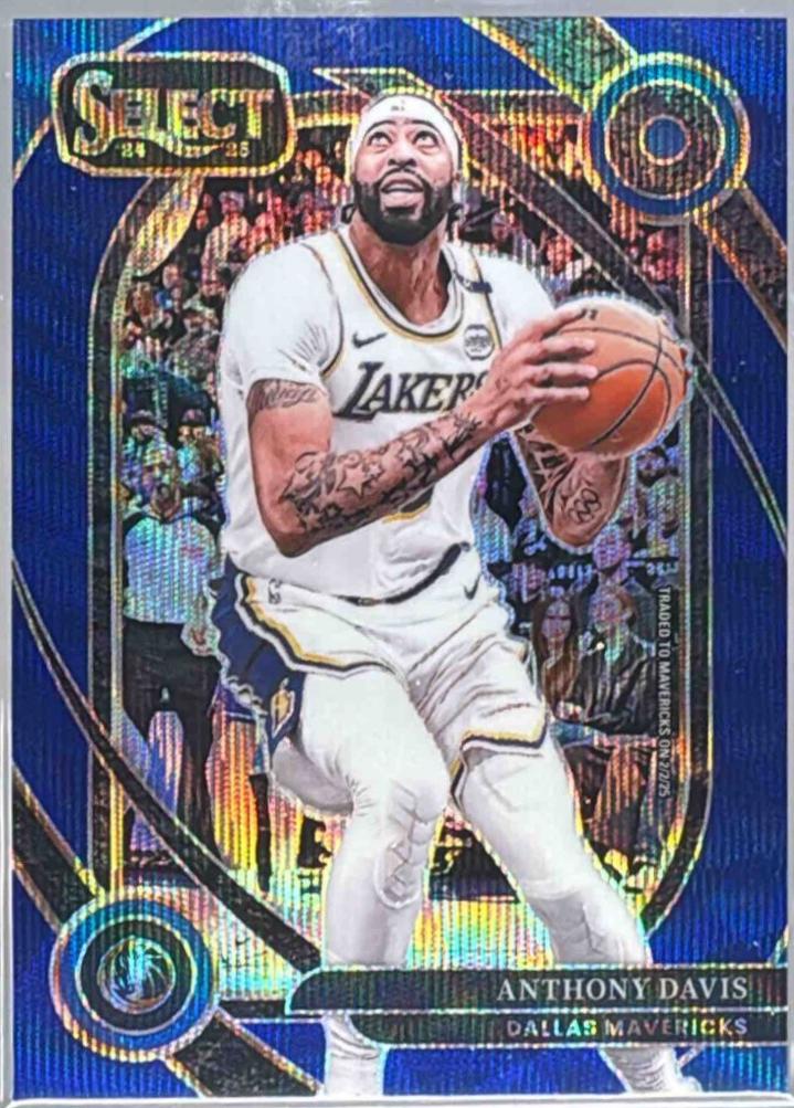 Anthony Davis [Blue Wave Prizm] #214