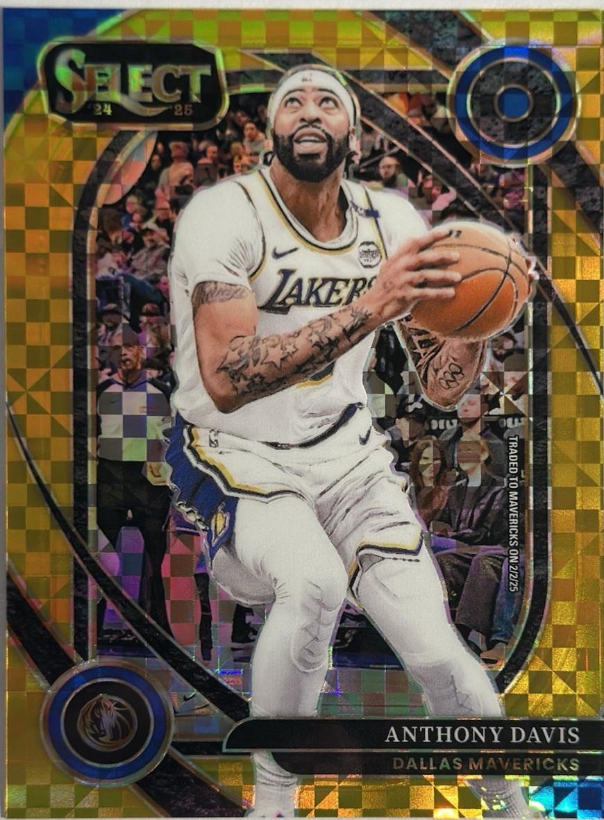 Anthony Davis [Gold Prizm] #214