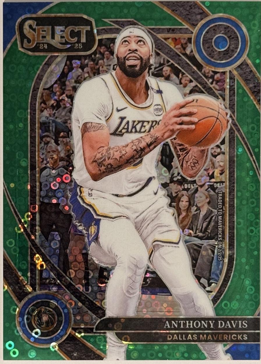 Anthony Davis [Green Disco Prizm] #214