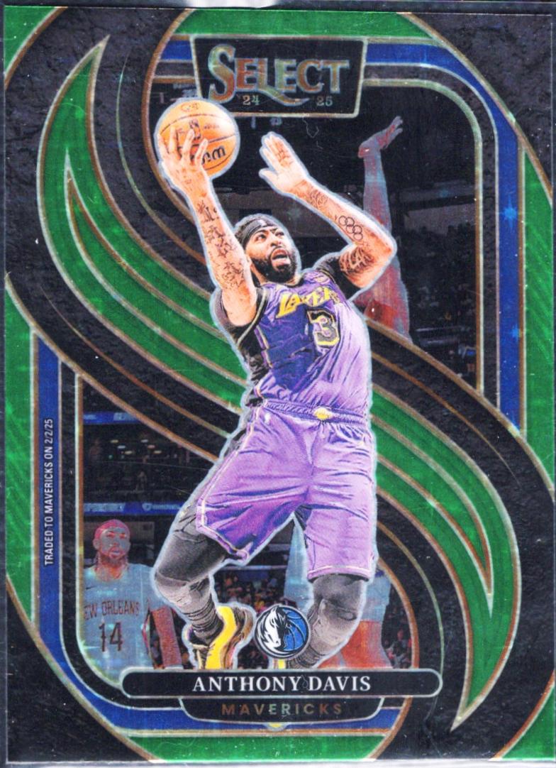 Anthony Davis [Green Stars Prizm] #149