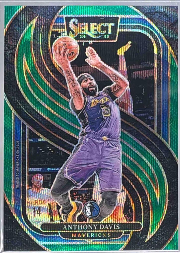 Anthony Davis [Green Wave Prizm] #149