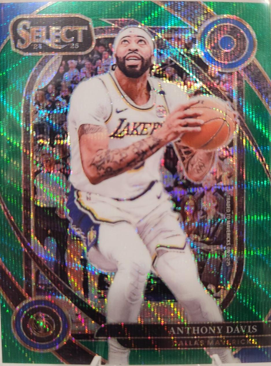 Anthony Davis [Green Wave Prizm] #214