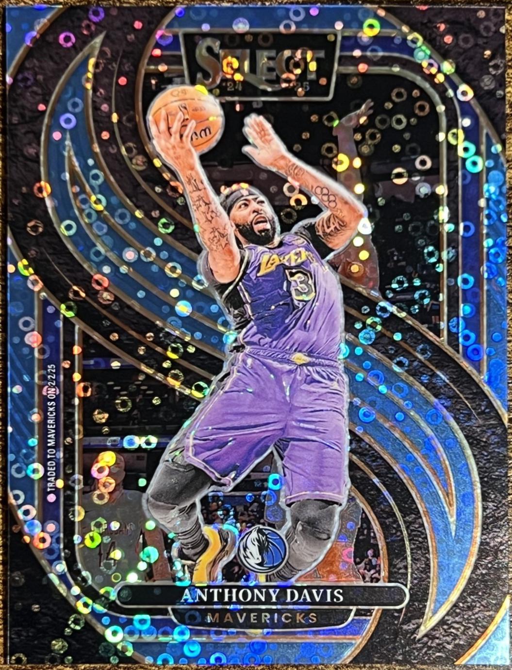 Anthony Davis [Light Blue Disco Prizm] #149
