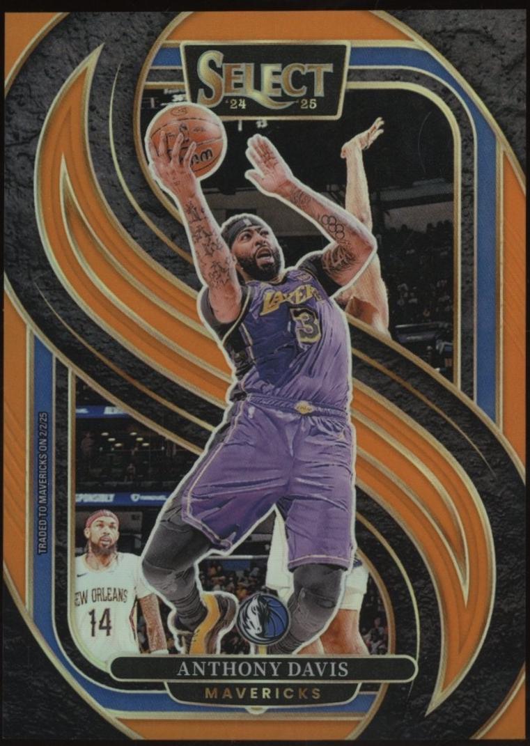 Anthony Davis [Orange Prizm] #149