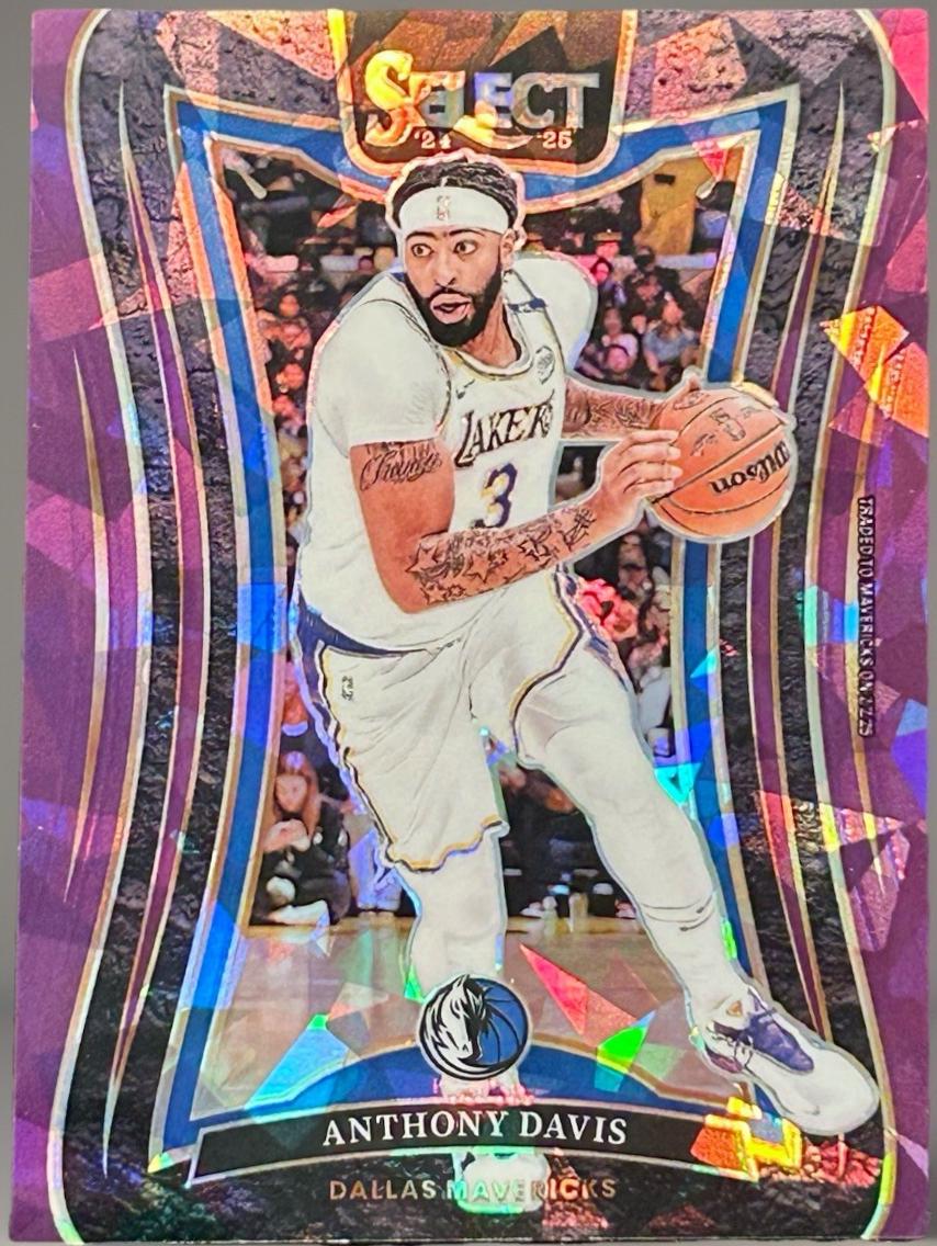 Anthony Davis [Pink Cracked Ice Prizm] #333
