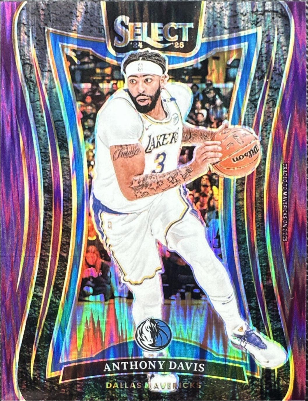 Anthony Davis [Purple Flash Prizm] #333
