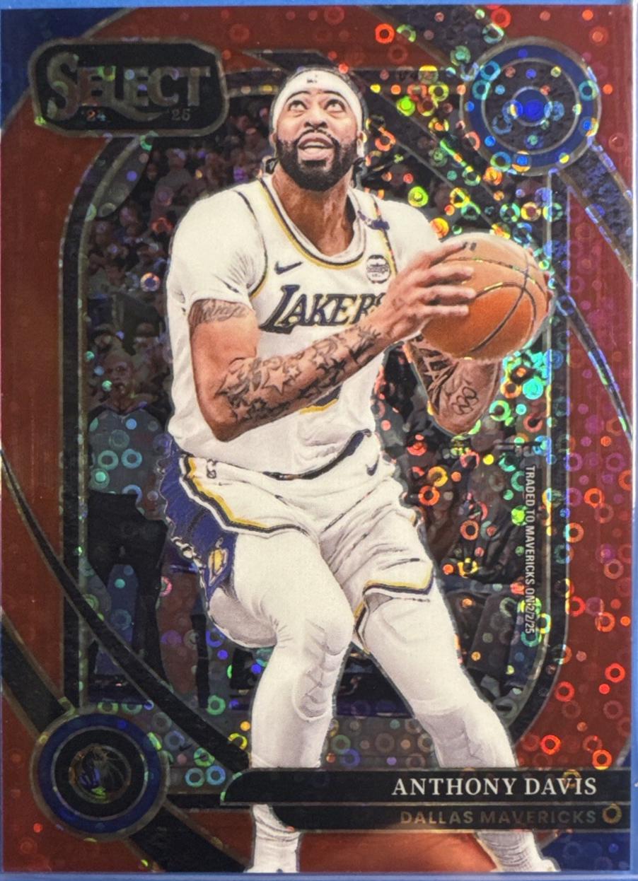 Anthony Davis [Red Disco Prizm] #214