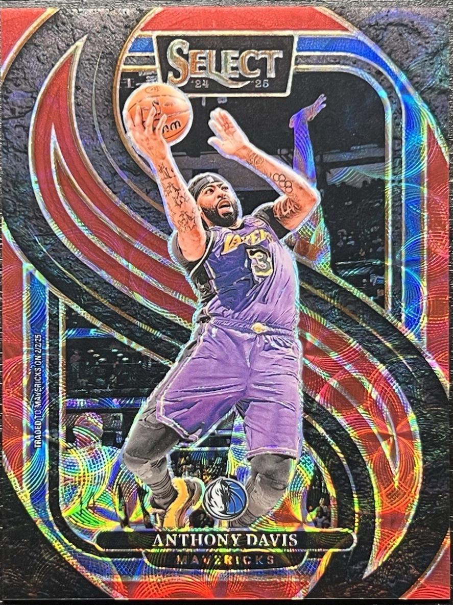 Anthony Davis [Red Scope Prizm] #149