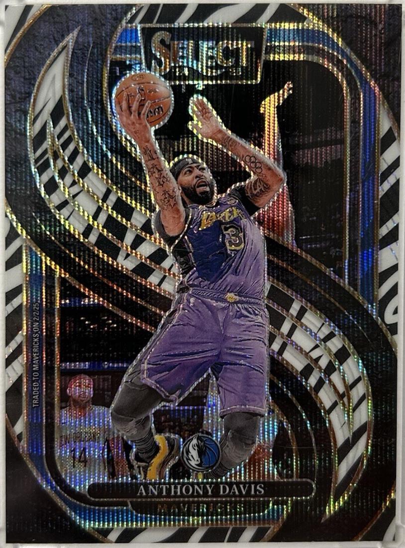 Anthony Davis [Zebra Prizm] #149
