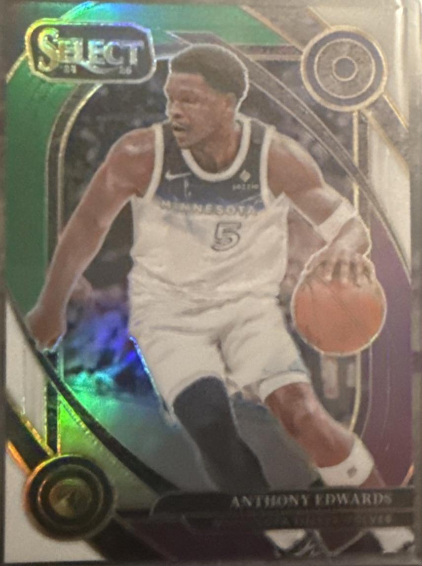 Anthony Edwards [Blue Prizm] #248