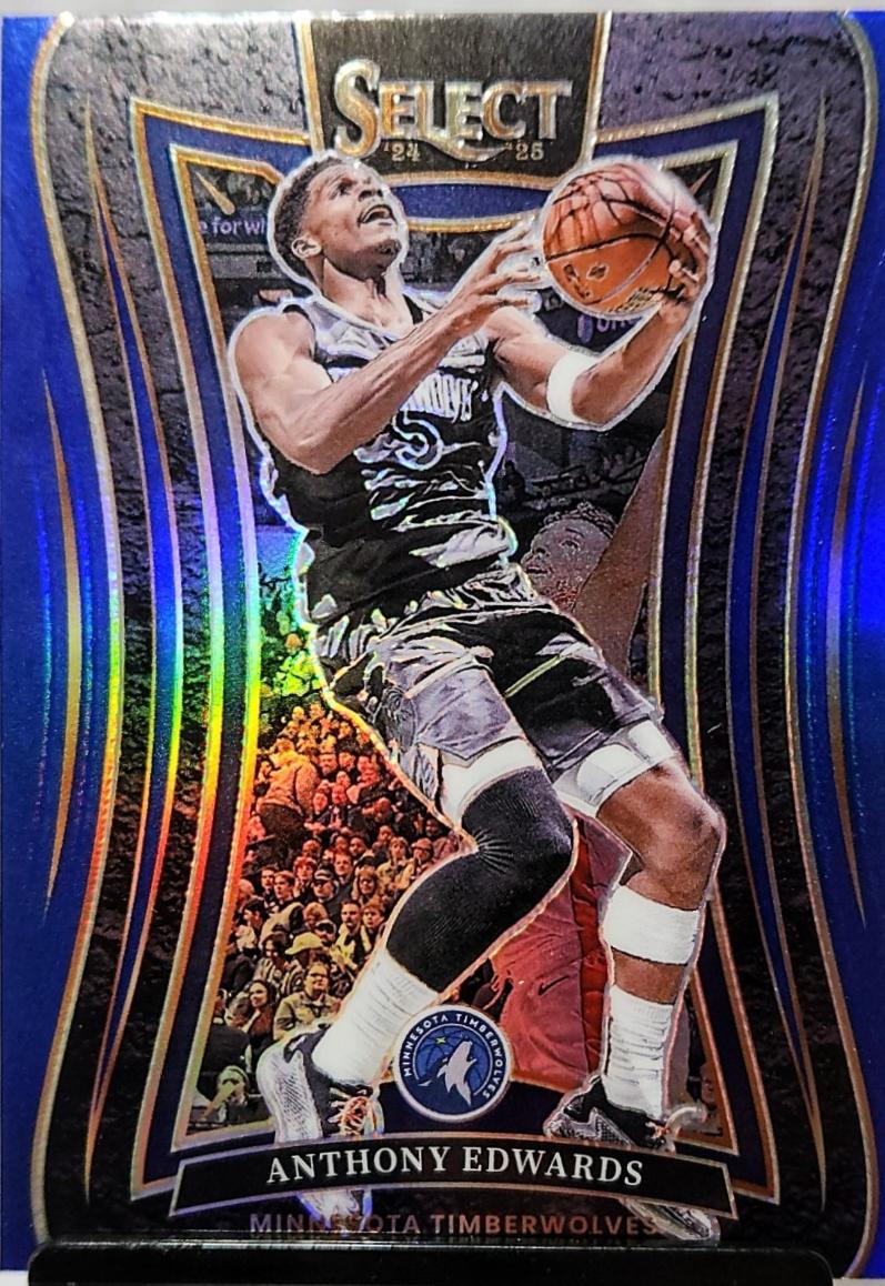 Anthony Edwards [Blue Prizm] #365