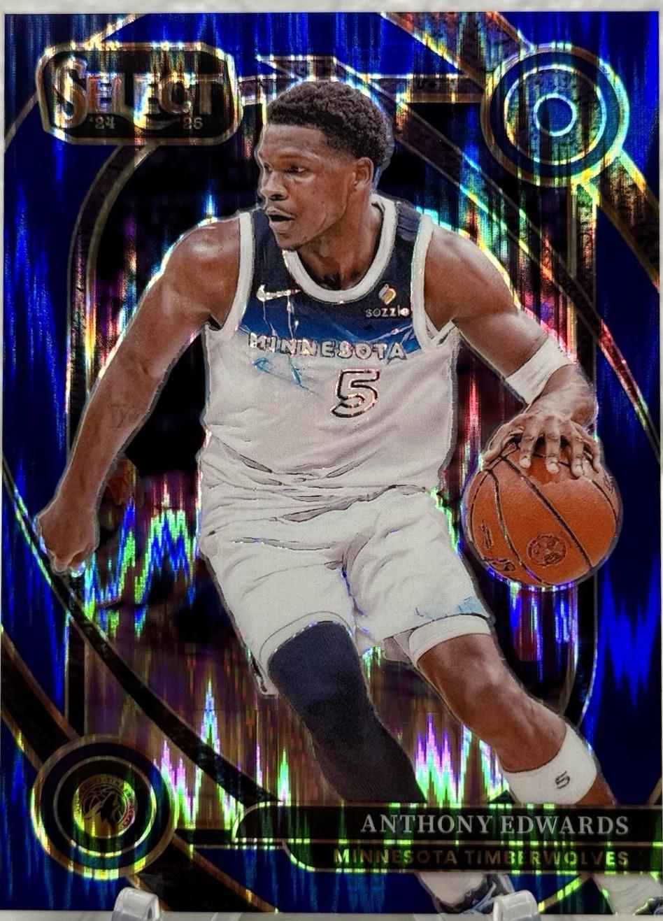 Anthony Edwards [Blue Tectonic Prizm] #248