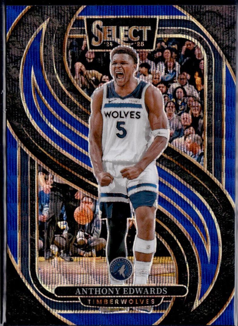 Anthony Edwards [Blue Wave Prizm] #130