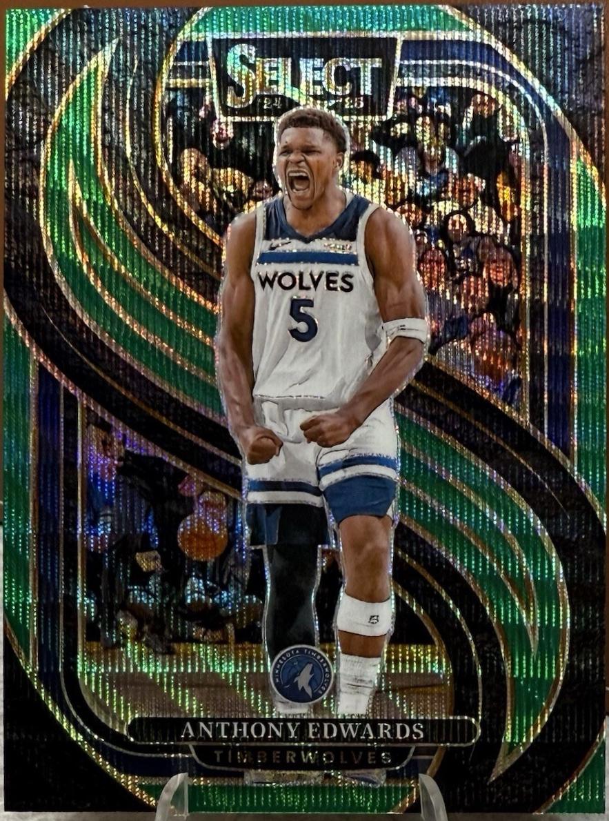 Anthony Edwards [Green Wave Prizm] #130