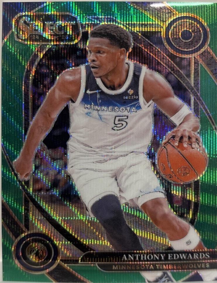 Anthony Edwards [Green Wave Prizm] #248