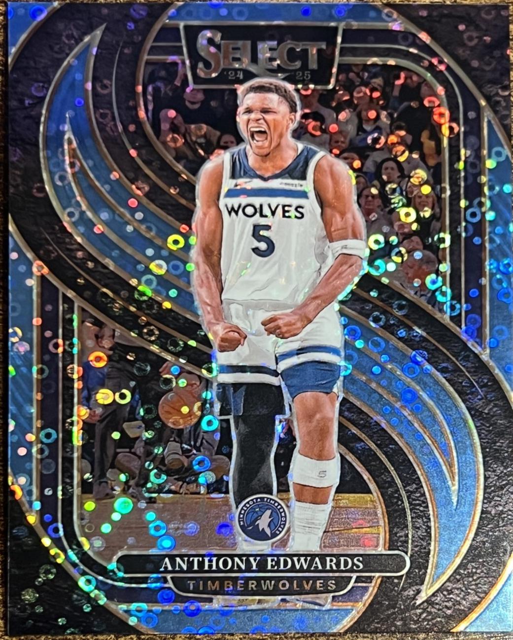 Anthony Edwards [Light Blue Disco Prizm] #130