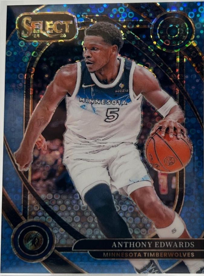 Anthony Edwards [Light Blue Disco Prizm] #248