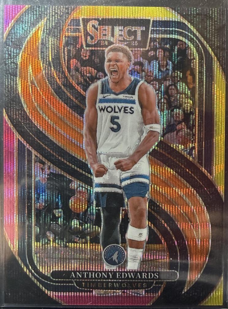 Anthony Edwards [Multi Wave Prizm] #130