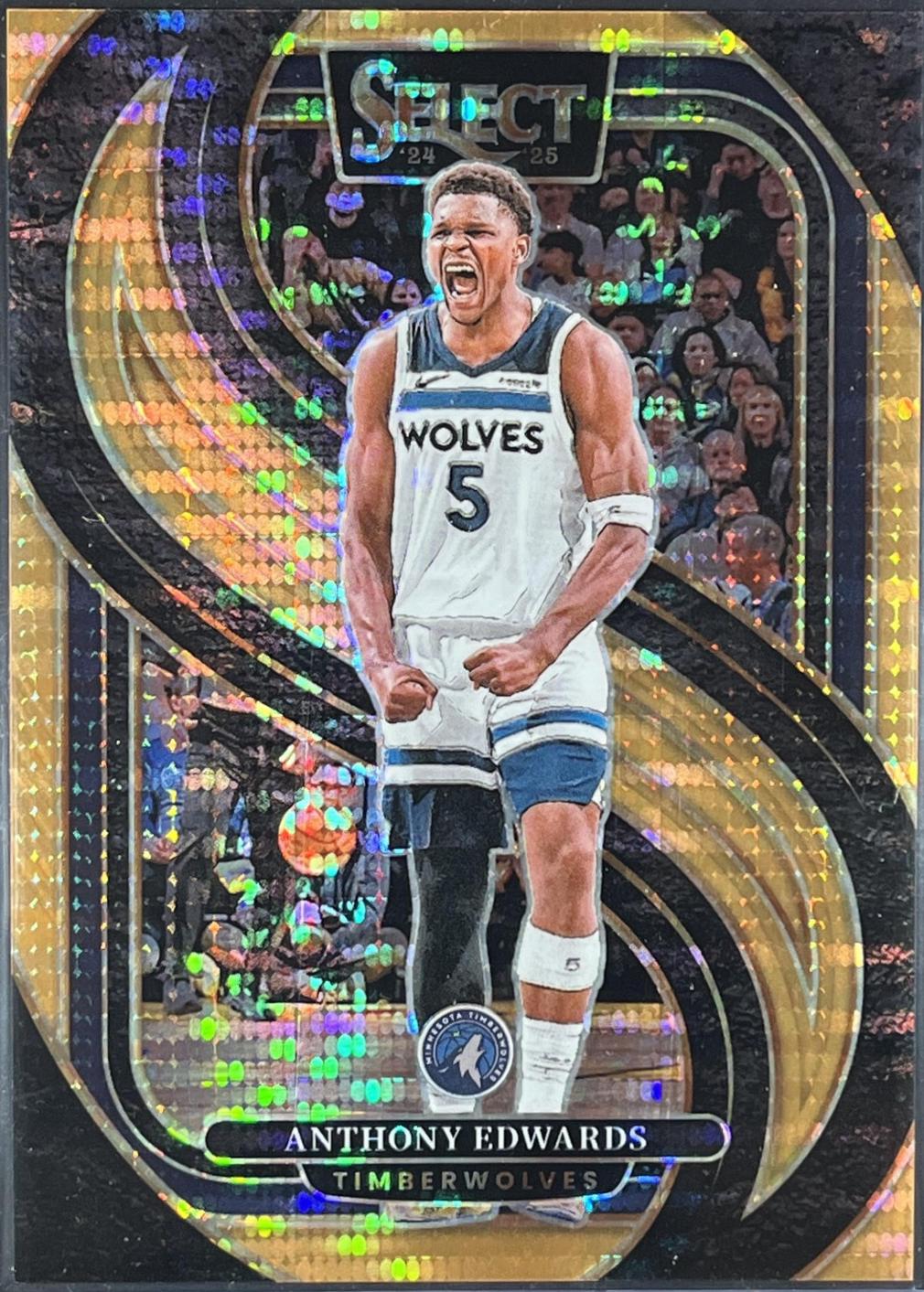 Anthony Edwards [Neon Orange Pulsar Prizm] #130
