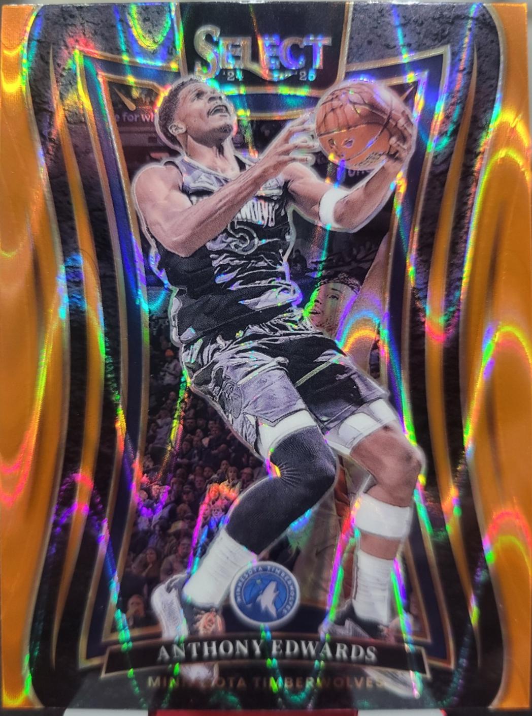 Anthony Edwards [Orange Tectonic Prizm] #365