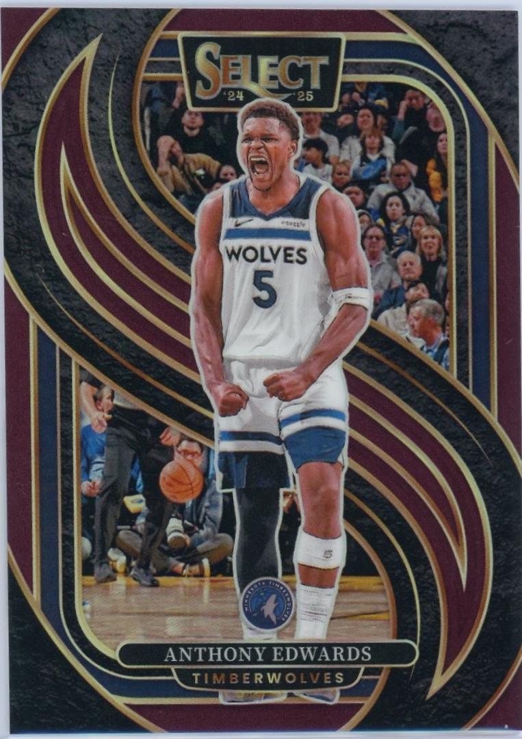 Anthony Edwards [Purple Prizm] #130