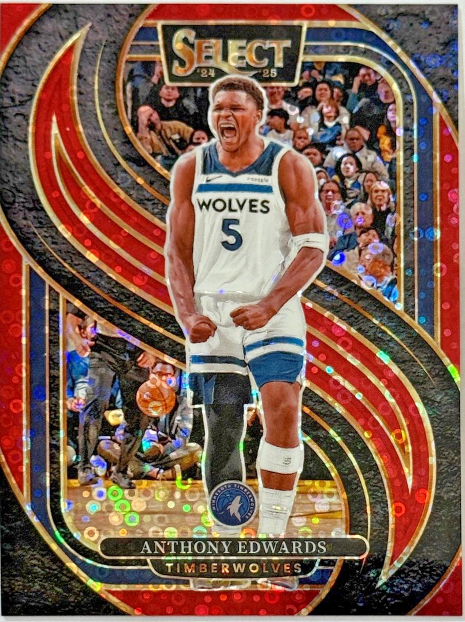 Anthony Edwards [Red Disco Prizm] #130