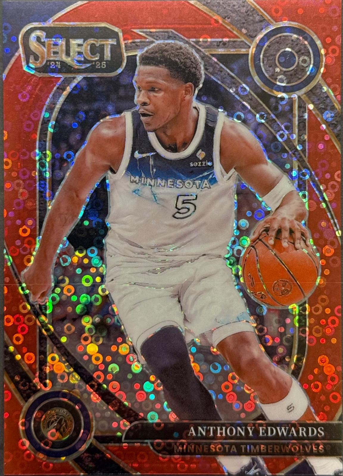 Anthony Edwards [Red Disco Prizm] #248