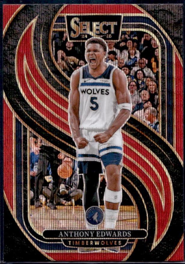 Anthony Edwards [Red Wave Prizm] #130