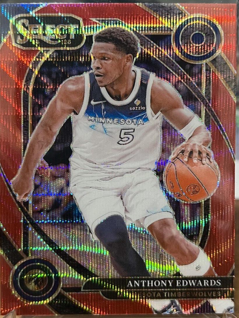 Anthony Edwards [Red Wave Prizm] #248