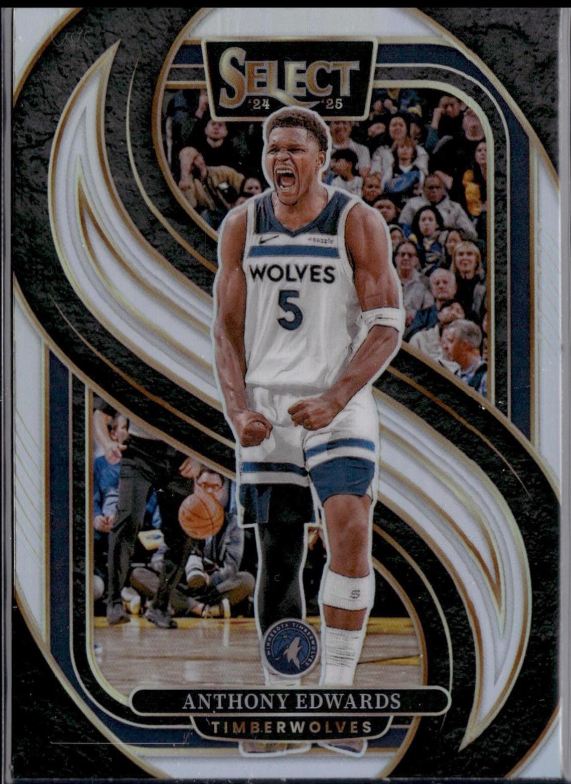 Anthony Edwards [Silver Prizm] #130