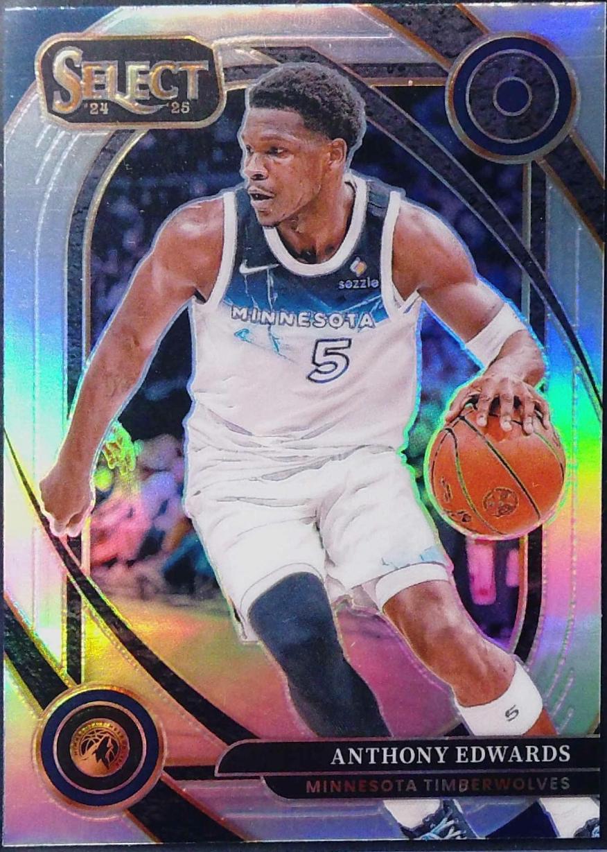 Anthony Edwards [Silver Prizm] #248