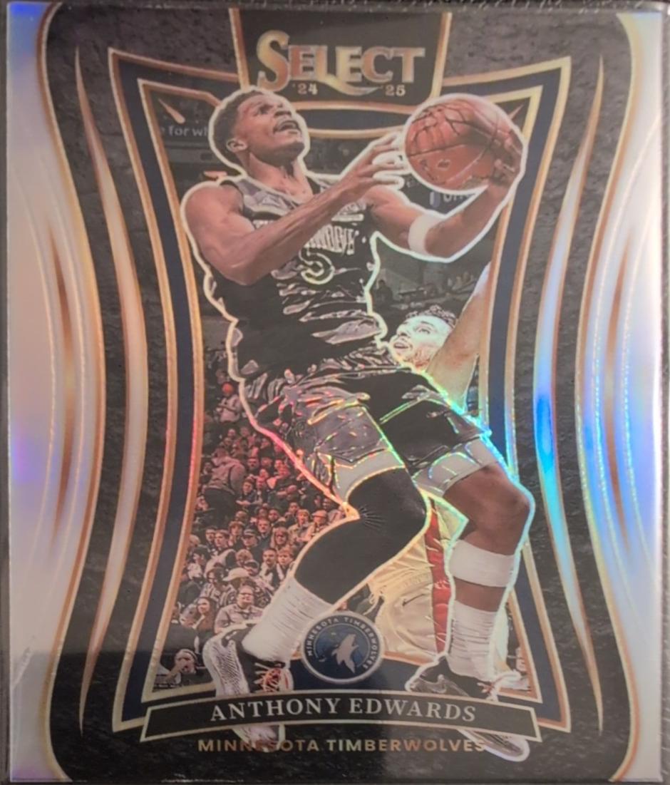 Anthony Edwards [Silver Prizm] #365