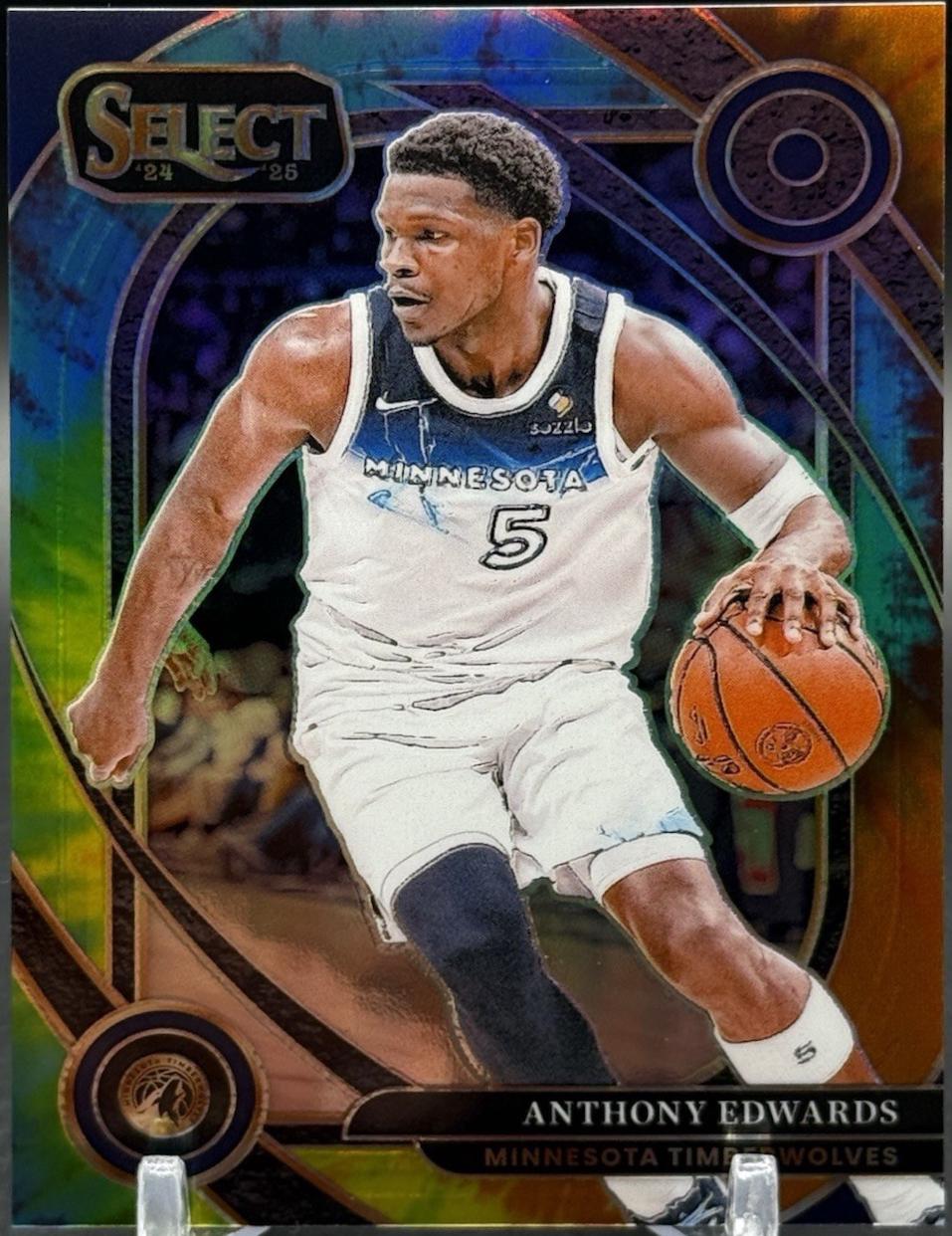 Anthony Edwards [Tie-Dye Prizm] #248