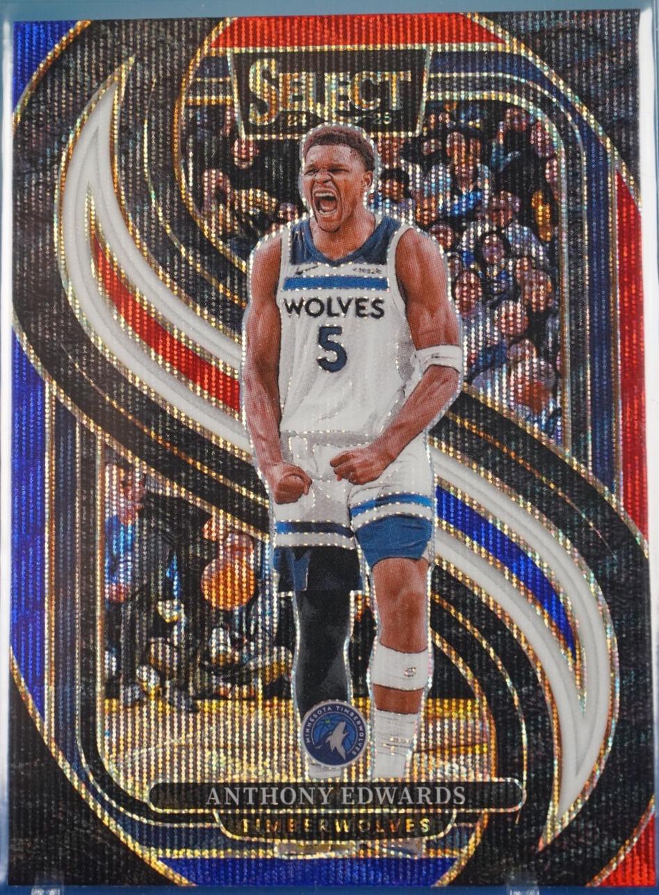 Anthony Edwards [Tri-Color Prizm] #130