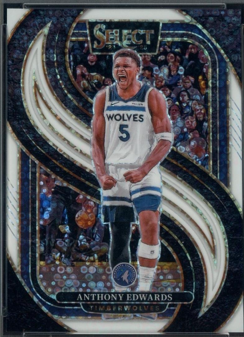 Anthony Edwards [White Disco Prizm] #130
