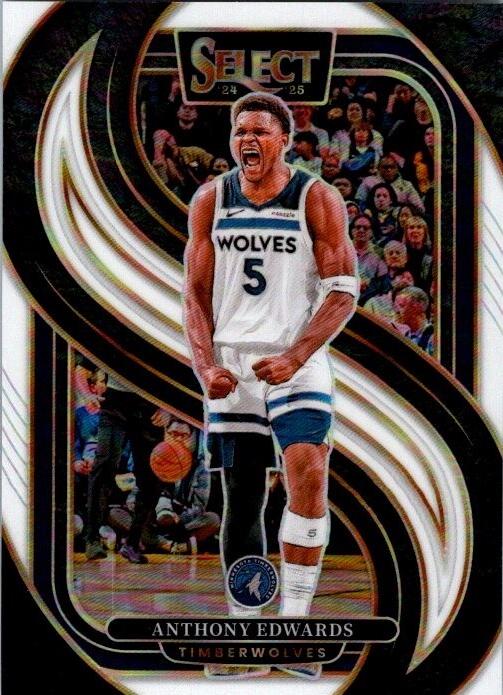 Anthony Edwards [White Prizm] #130