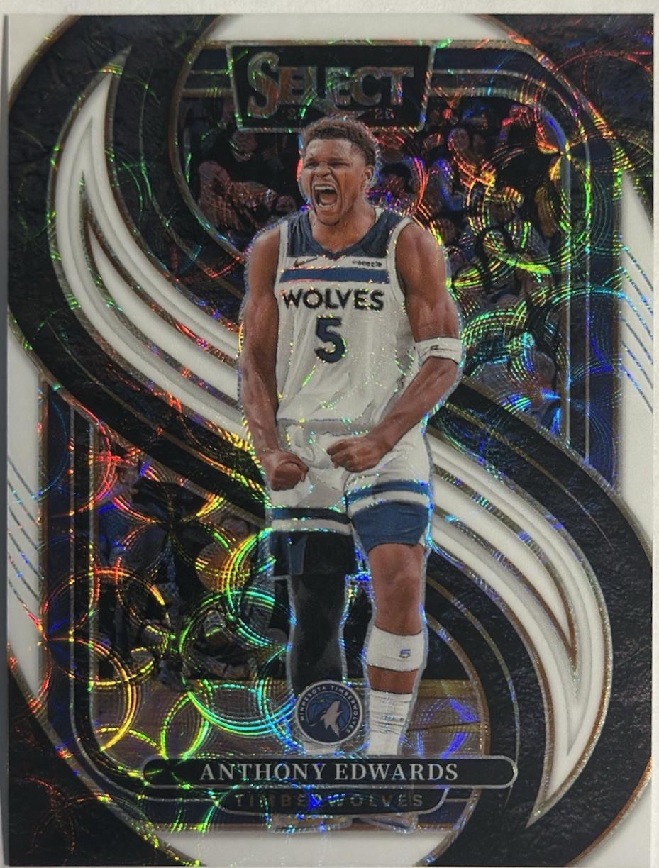Anthony Edwards [White Scope Prizm] #130