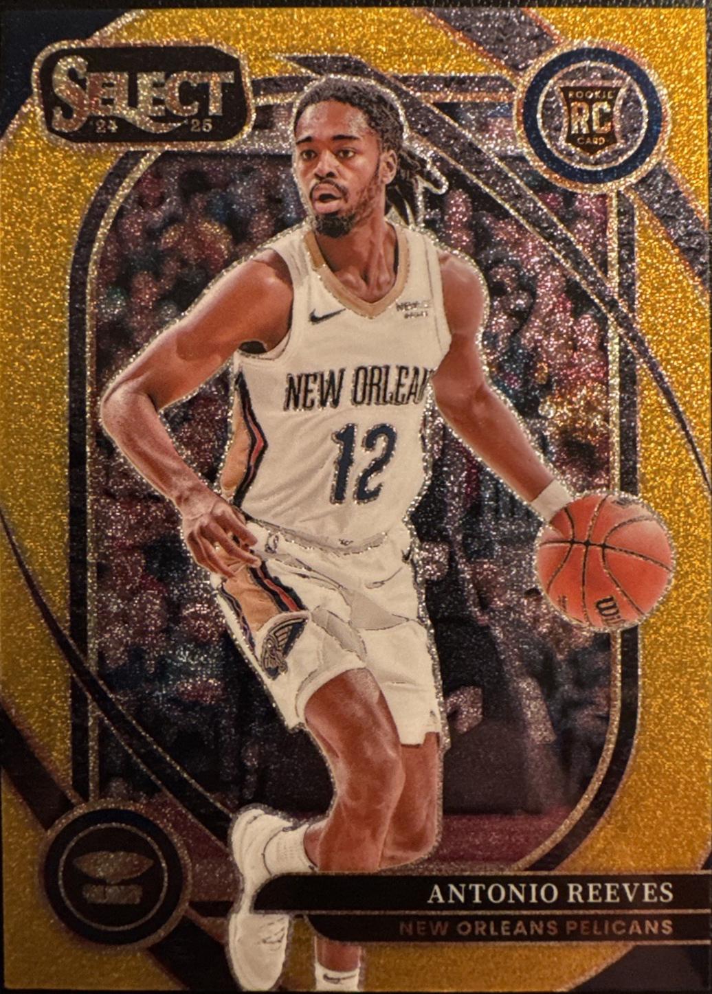 Antonio Reeves [Gold Glitter Prizm] #271