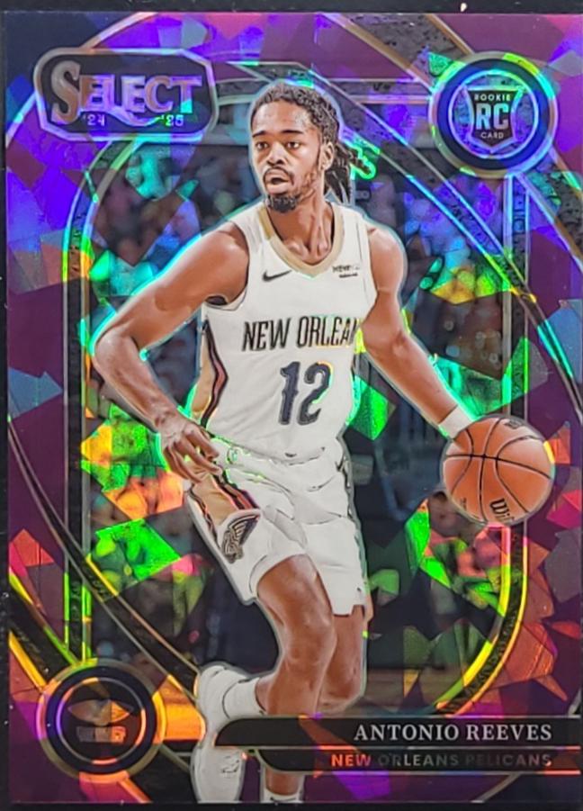 Antonio Reeves [Purple Cracked Ice Prizm] #271