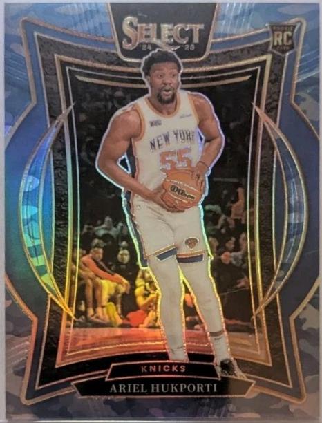 Ariel Hukporti [Blue Camo Prizm] #93