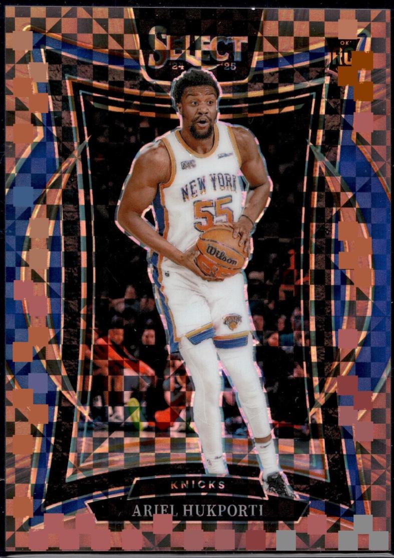 Ariel Hukporti [Bronze Checker Prizm] #93