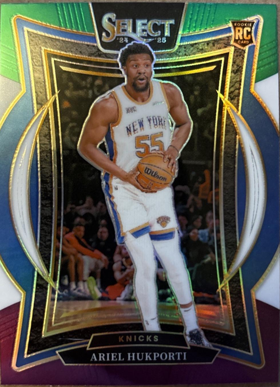 Ariel Hukporti [Green White Purple Prizm] #93